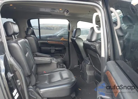 2008 Nissan Armada Le from USA, damaged, VIN 5N1BA08D58N616980